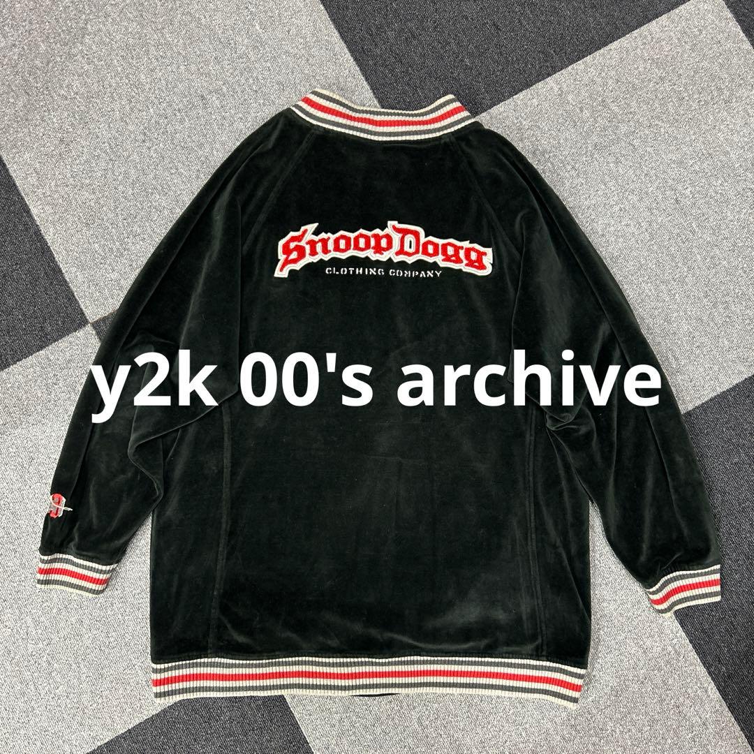 送料込み！SnoopDoggスヌープドッグ ベロアジャケット bboy 00s