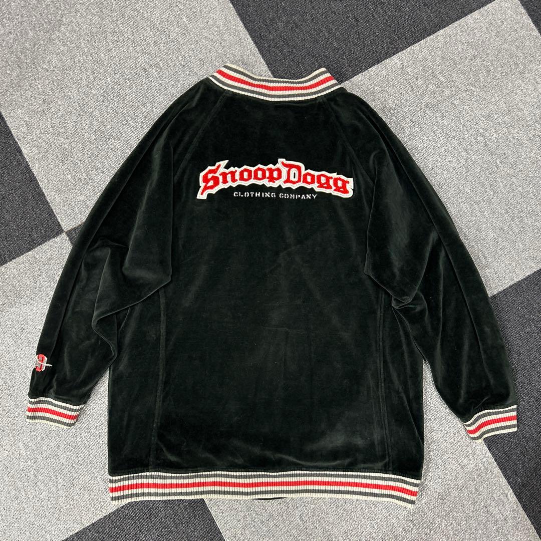 送料込み！SnoopDoggスヌープドッグ ベロアジャケット bboy 00s