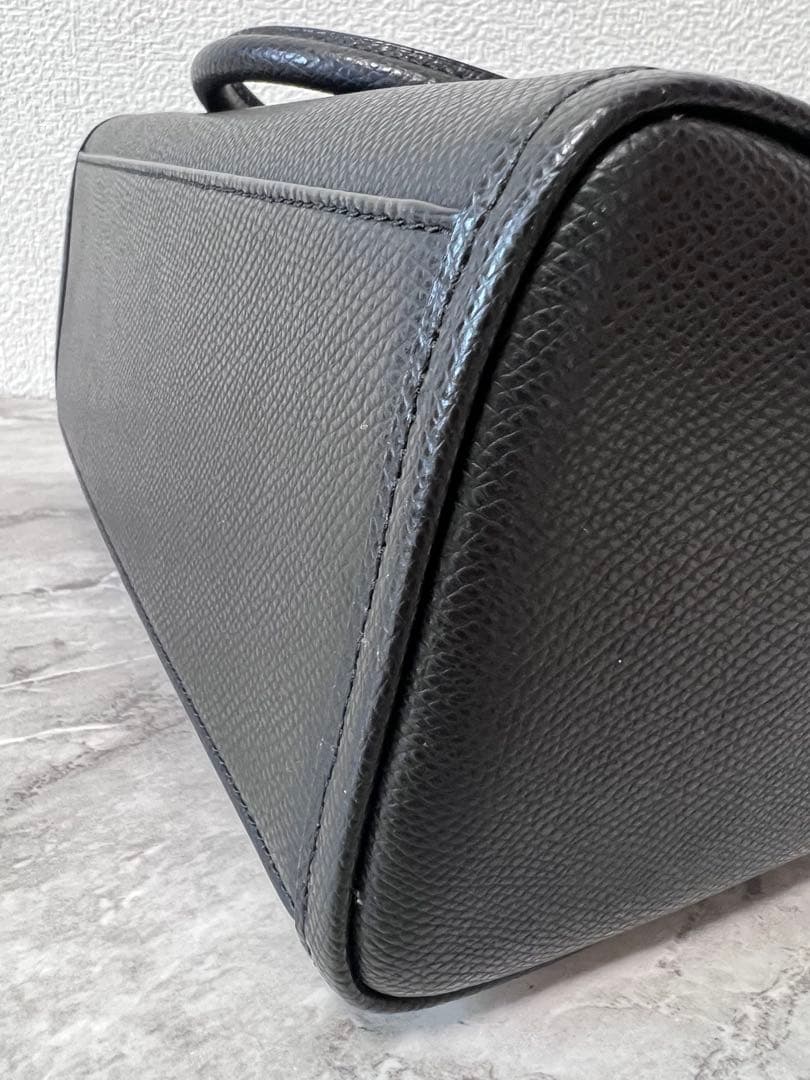 【新品級】皮の香り残る COACH F33329 黒 2wayショルダーバッグ