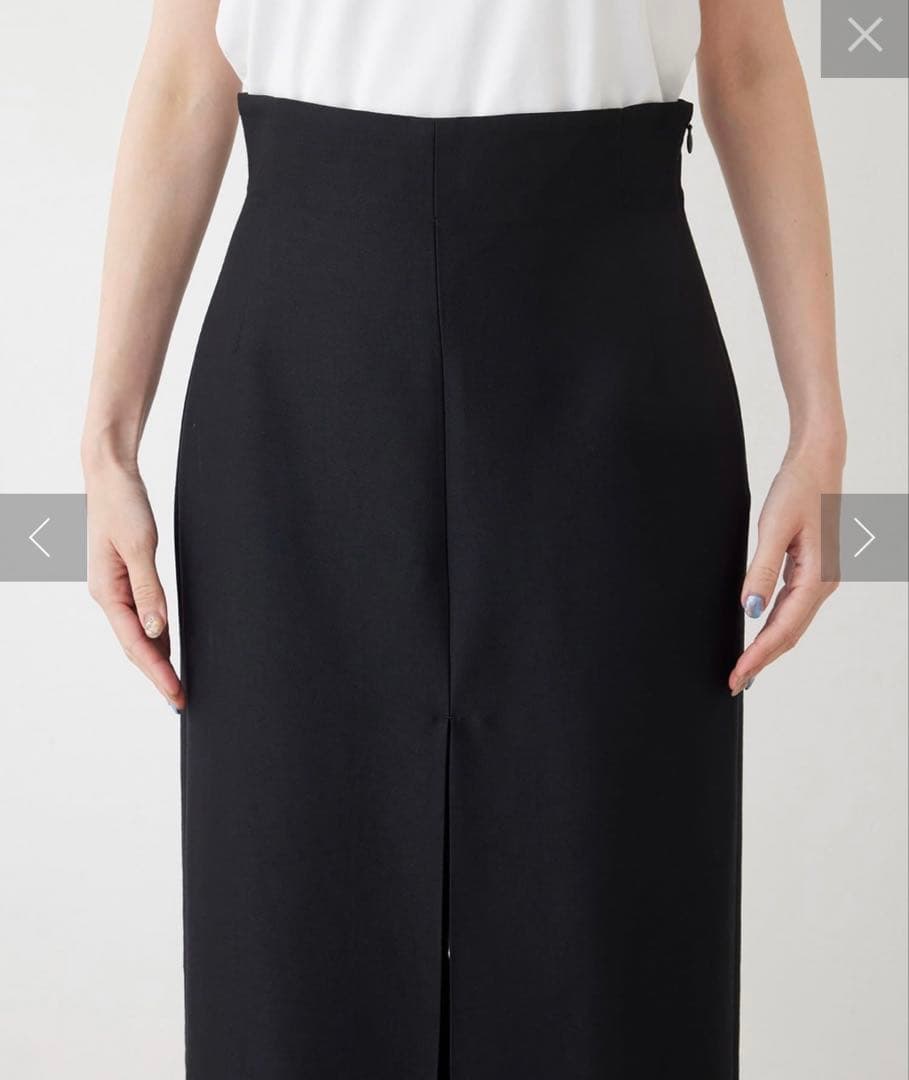 2025今季完売定価3.3万★ウィムガゼット ハーフパンツ　36 黒ハイウエスト