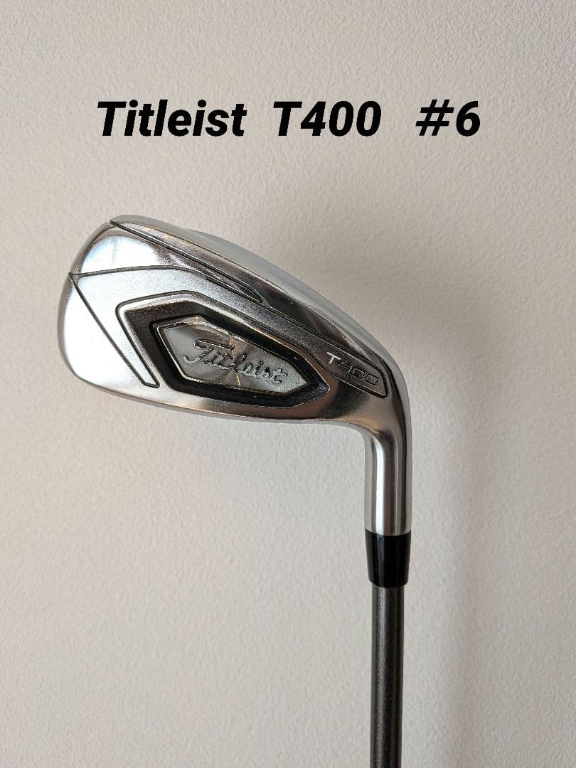 【単品】Titleist タイトリストT400 6番アイアン TENSEI 50