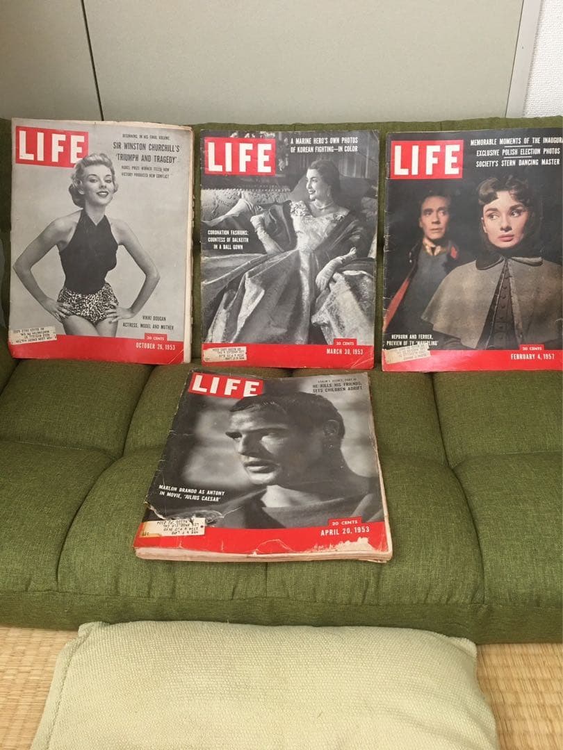 雑誌LIFEfeaturing マーロン・ブランド！