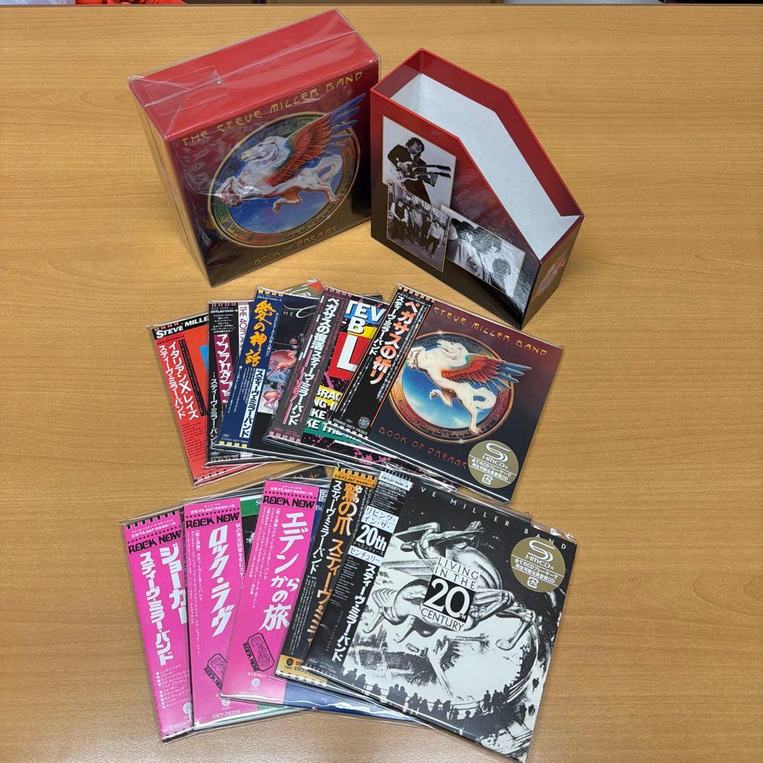 Steve Miller Band 紙ジャケ SHM-CD 10タイトルセット