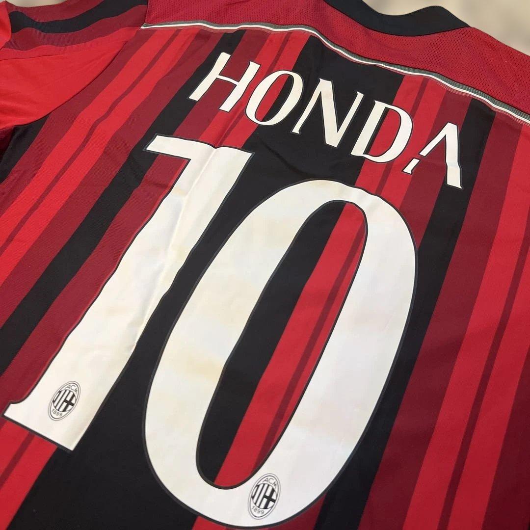 未使用品　adidas ACミラン サッカーシャツ　HONDA 10
