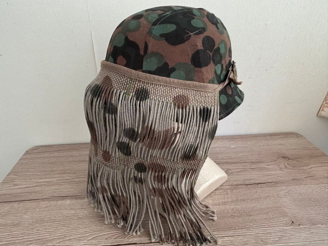 ドイツ軍 武装親衛隊 顔面偽装具 カモフラージュフェイスベール