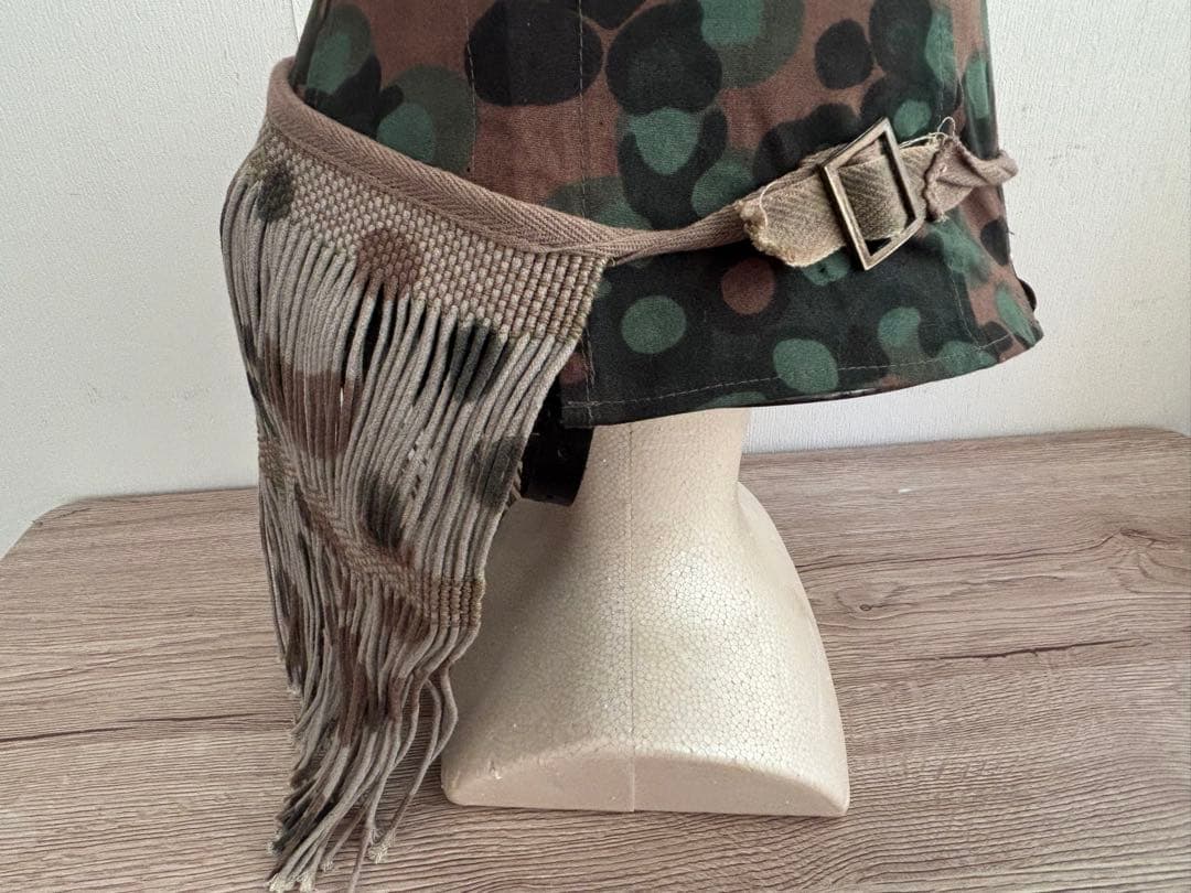 ドイツ軍 武装親衛隊 顔面偽装具 カモフラージュフェイスベール