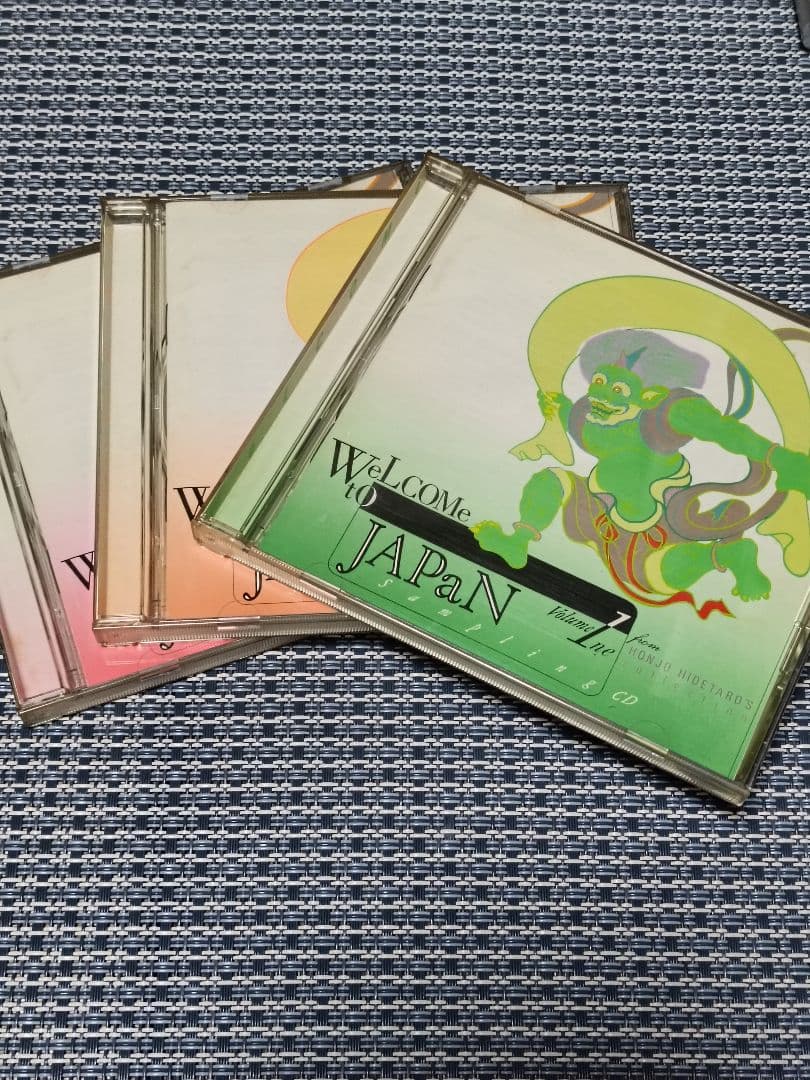 【希少】WELCOME to JAPAN 1,2,3, サンプリングCD3枚組