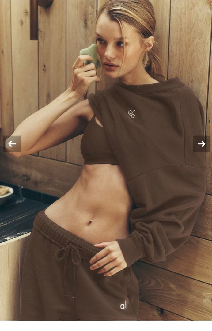 alo クルーネック プルオーバー