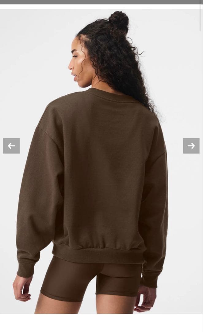 alo クルーネック プルオーバー