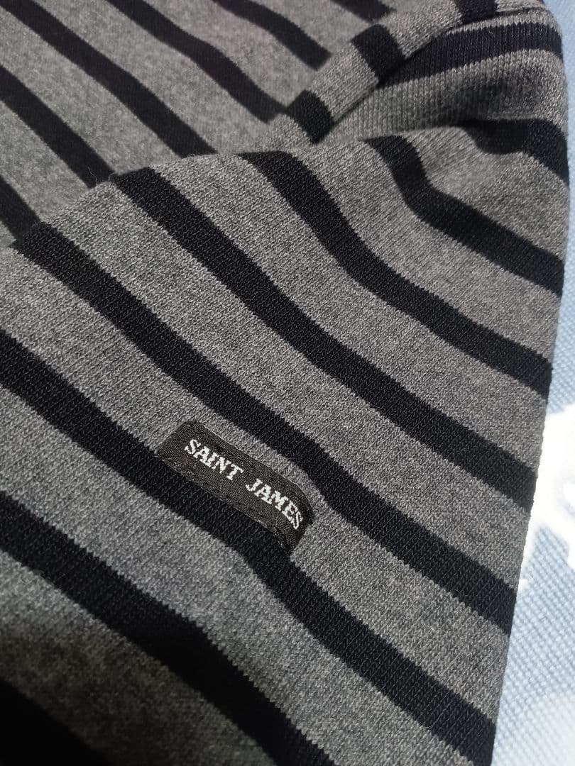 美品中古！セントジェームス！ウェッソン！チャコール✕ブラック！T4サイズ