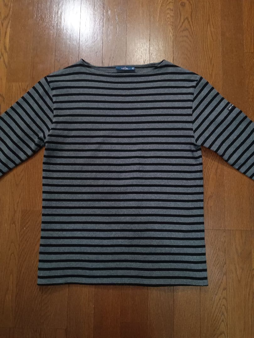 美品中古！セントジェームス！ウェッソン！チャコール✕ブラック！T4サイズ