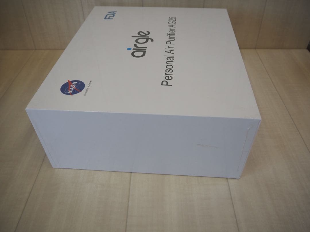 【新品未開封】 airgle AG25 エアグル 空気清浄機 光触媒 NASA