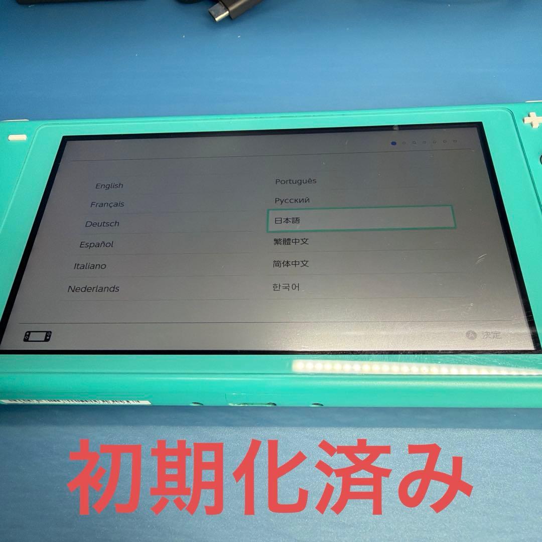 【ジャンク】Nintendo Switch Lite HDH-001［ターコイズ