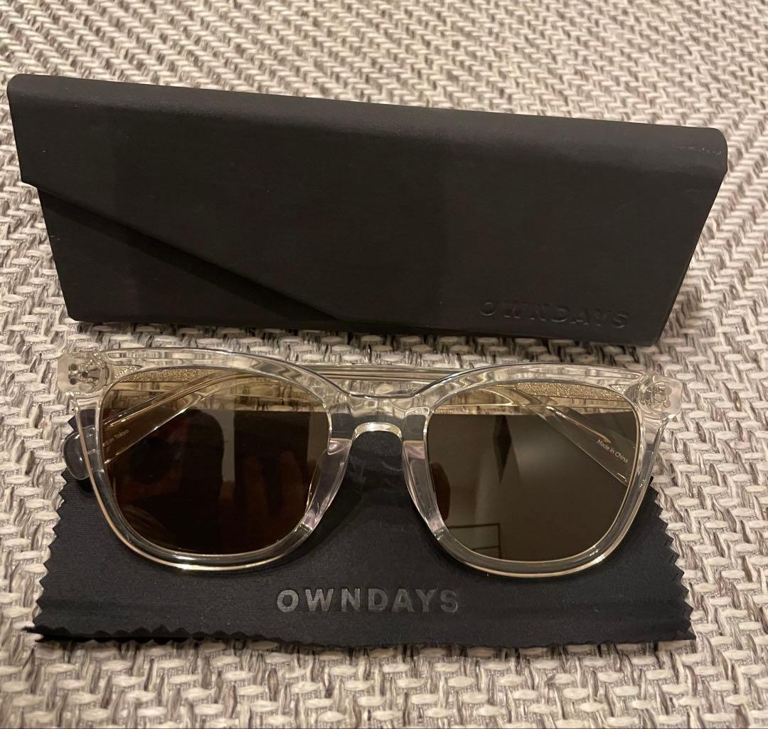 オウンデイズ　木村拓哉着用モデル　クリア調光　入手困難　ケース、クロス付