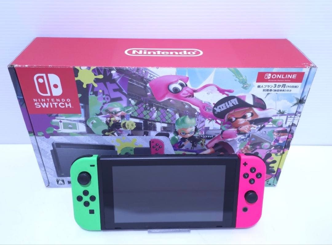 任天堂Switchニンテンドースイッチ スプラトゥーン2セットHAC-001本体