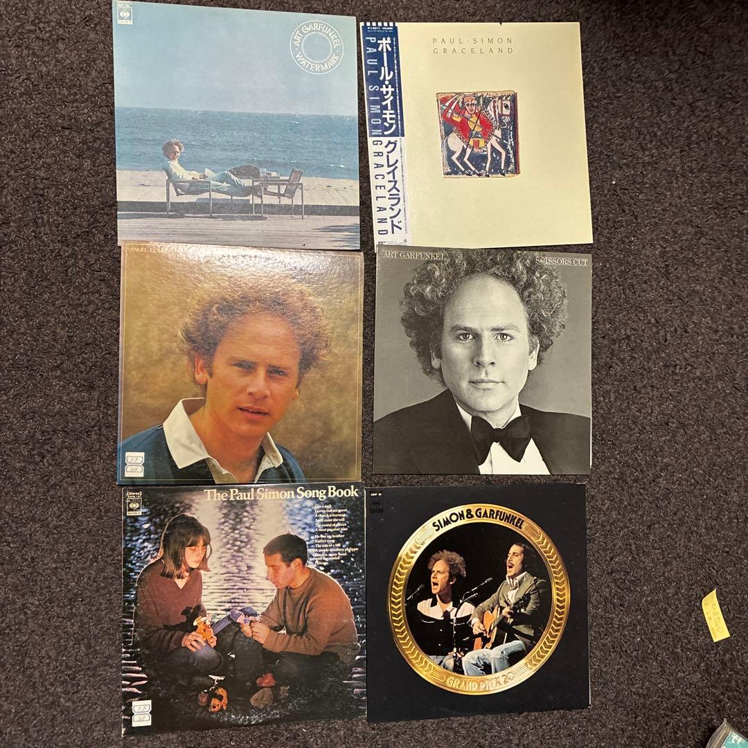 ポール・サイモン レコードセット6枚 ポスター付きあり