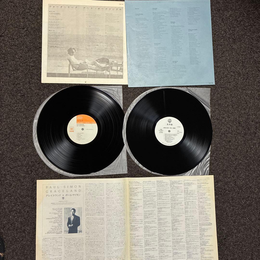 ポール・サイモン レコードセット6枚 ポスター付きあり