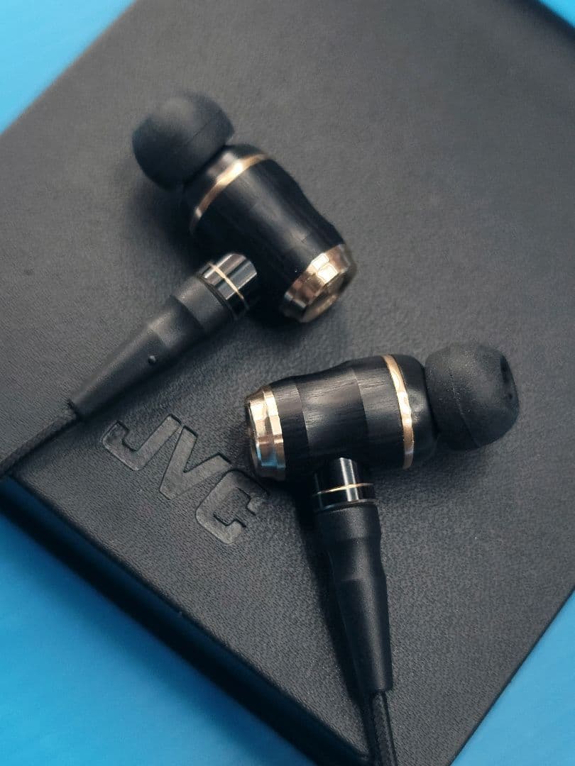 イヤホン JVC HA-FX1100 WOOD UNIT and HOUSING.