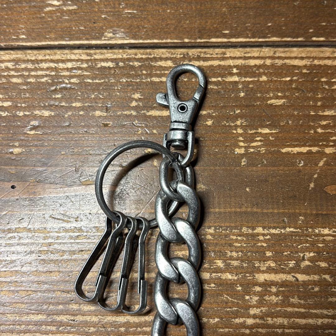 茶芯ハンドメイドトラッカーウォレット チェーンセット