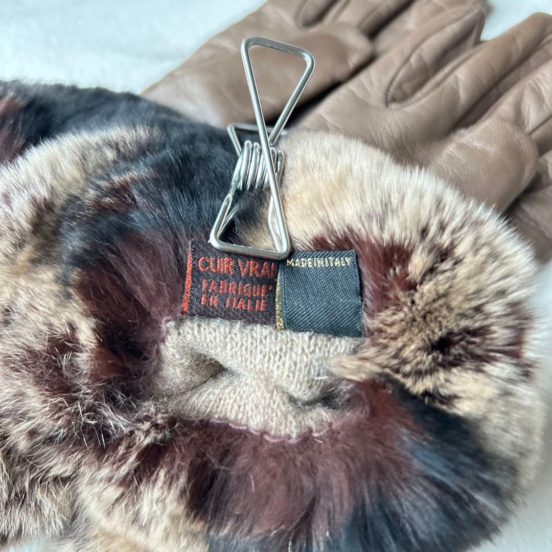 タグ付き✨セルモネータ イタリア製 山羊革 職人 19cm トープ レッキス