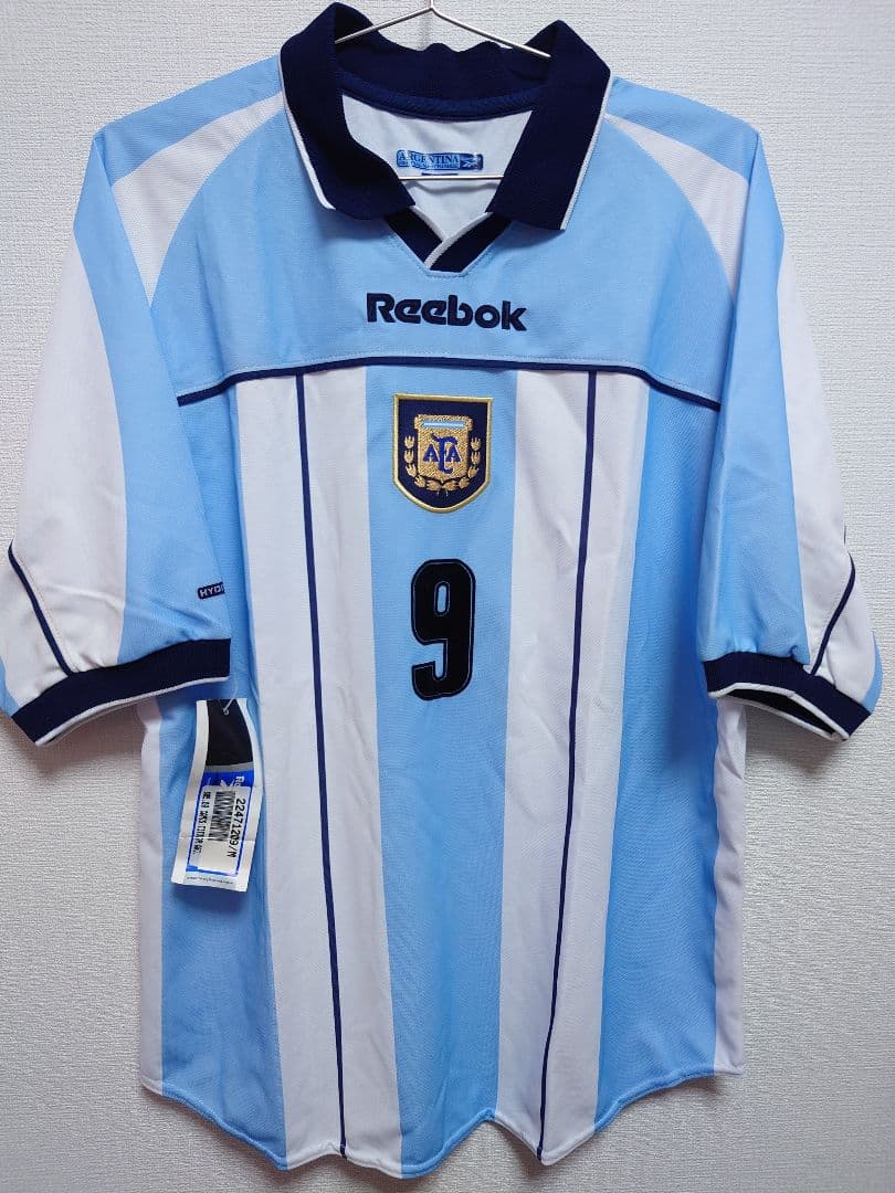 未使用　Reebok　2000〜01 アルゼンチン代表　バティストゥータ