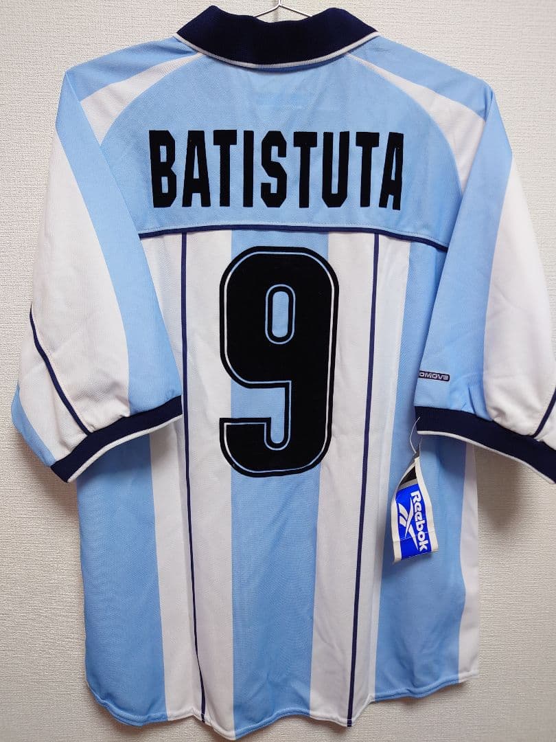 未使用　Reebok　2000〜01 アルゼンチン代表　バティストゥータ
