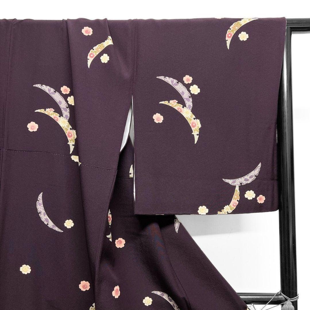 小紋　芝草　菊花　桜花　鹿の子　瓢箪　着物　012b p ms