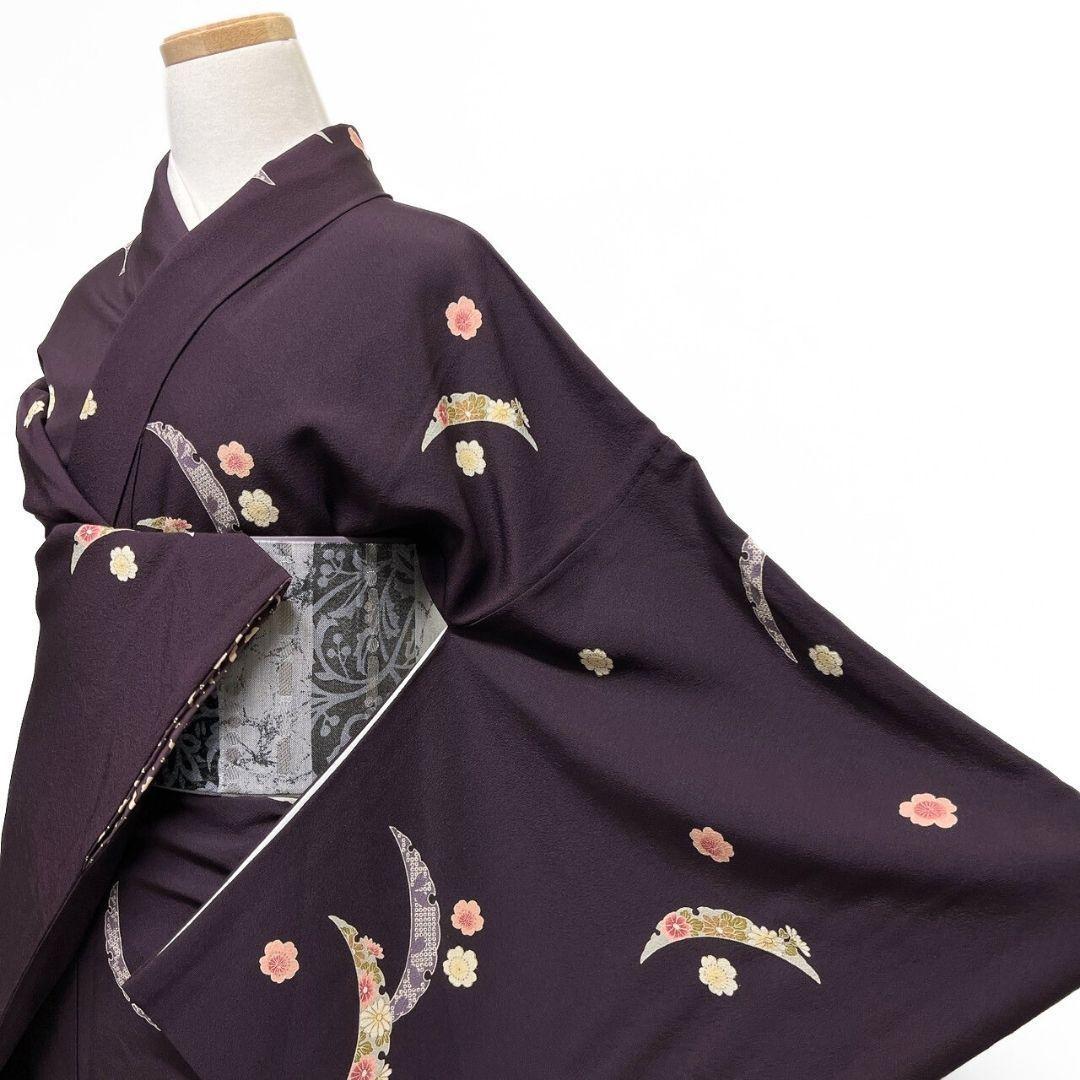 小紋　芝草　菊花　桜花　鹿の子　瓢箪　着物　012b p ms