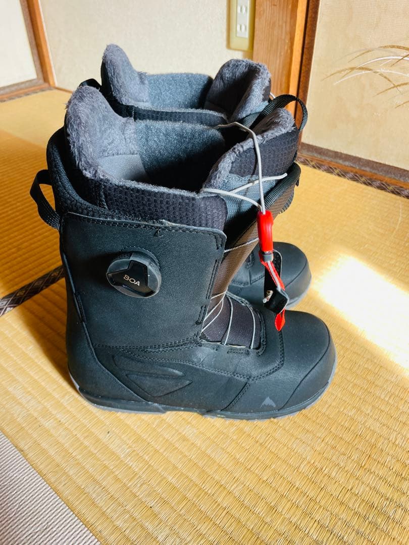 ブラック BOAシステム スノーボードブーツ 男性用