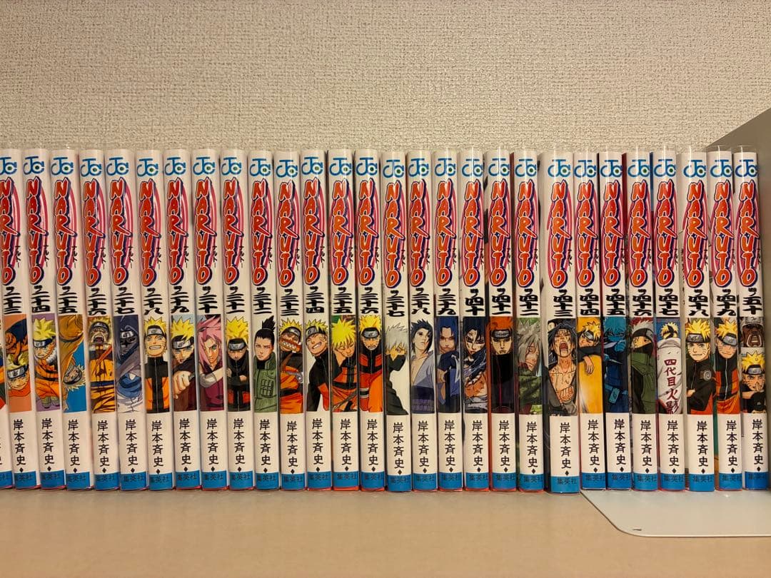 NARUTO 全72巻+BORUTO20巻+5巻　クリアブックカバー付き