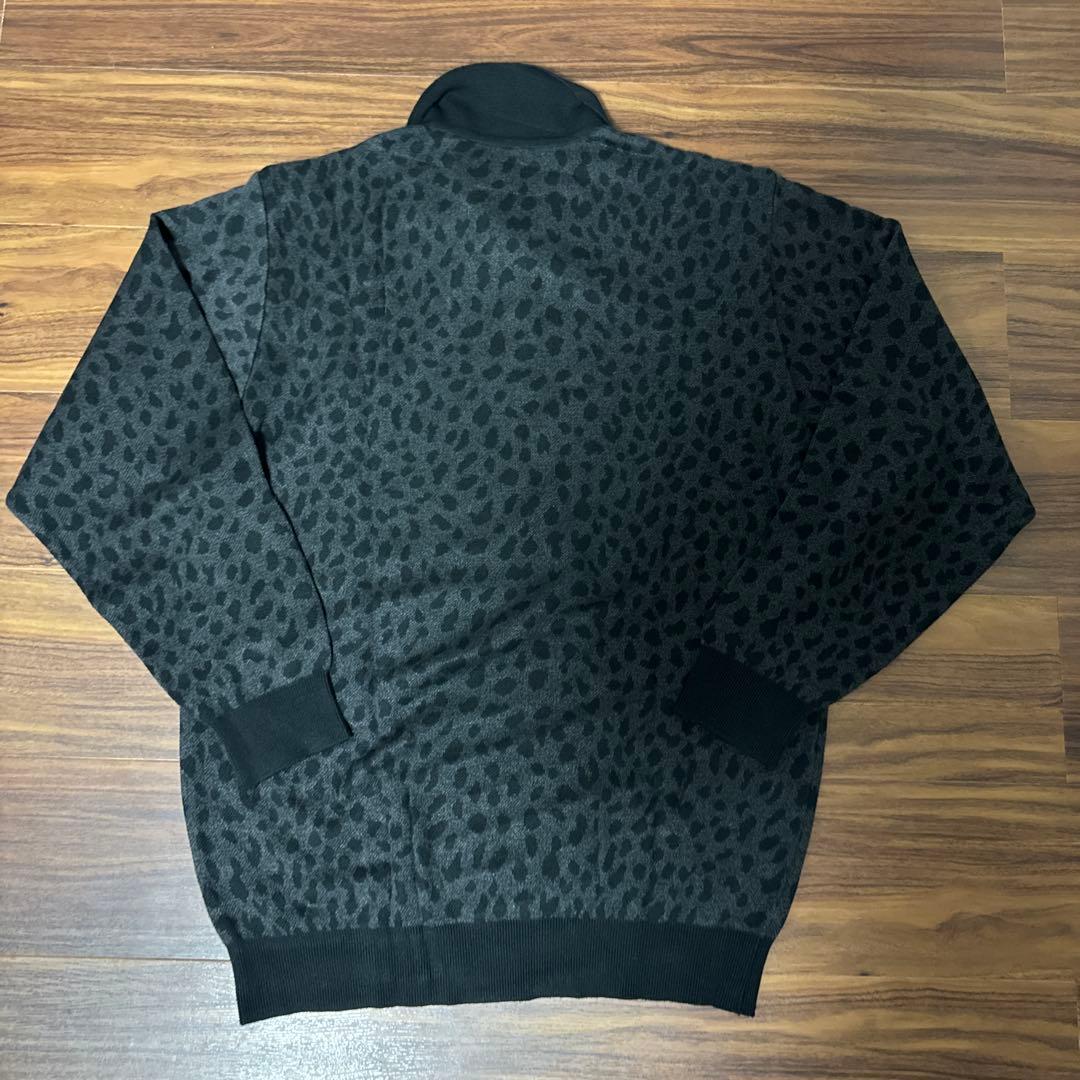 WACKO MARIA ワコマリア ポロ ニット レオパード