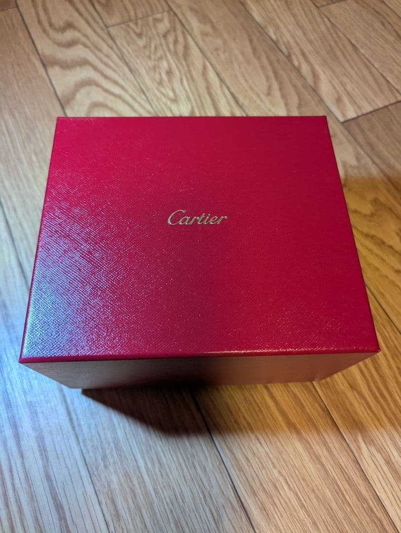 Cartier スクエア型時計サントスデュモンＬМ シルバー/ブラック