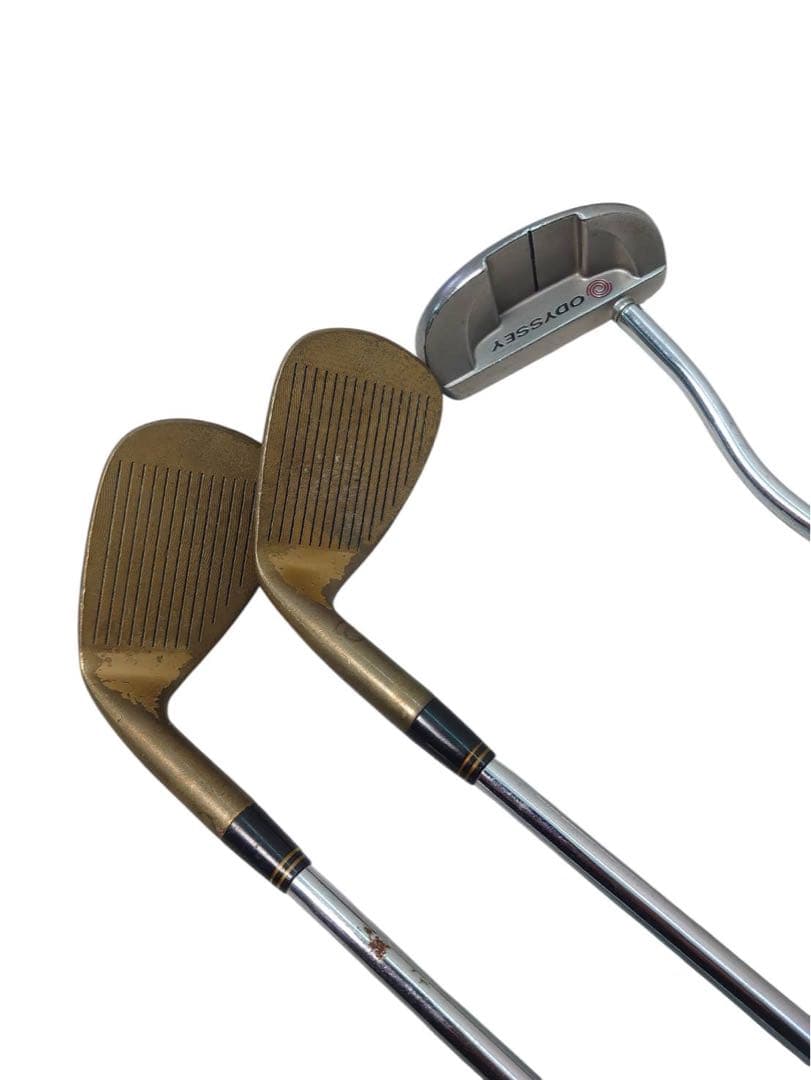 ゴルフバッグセット TOBUNDA ALBY WEDGEゴールド等12本セット