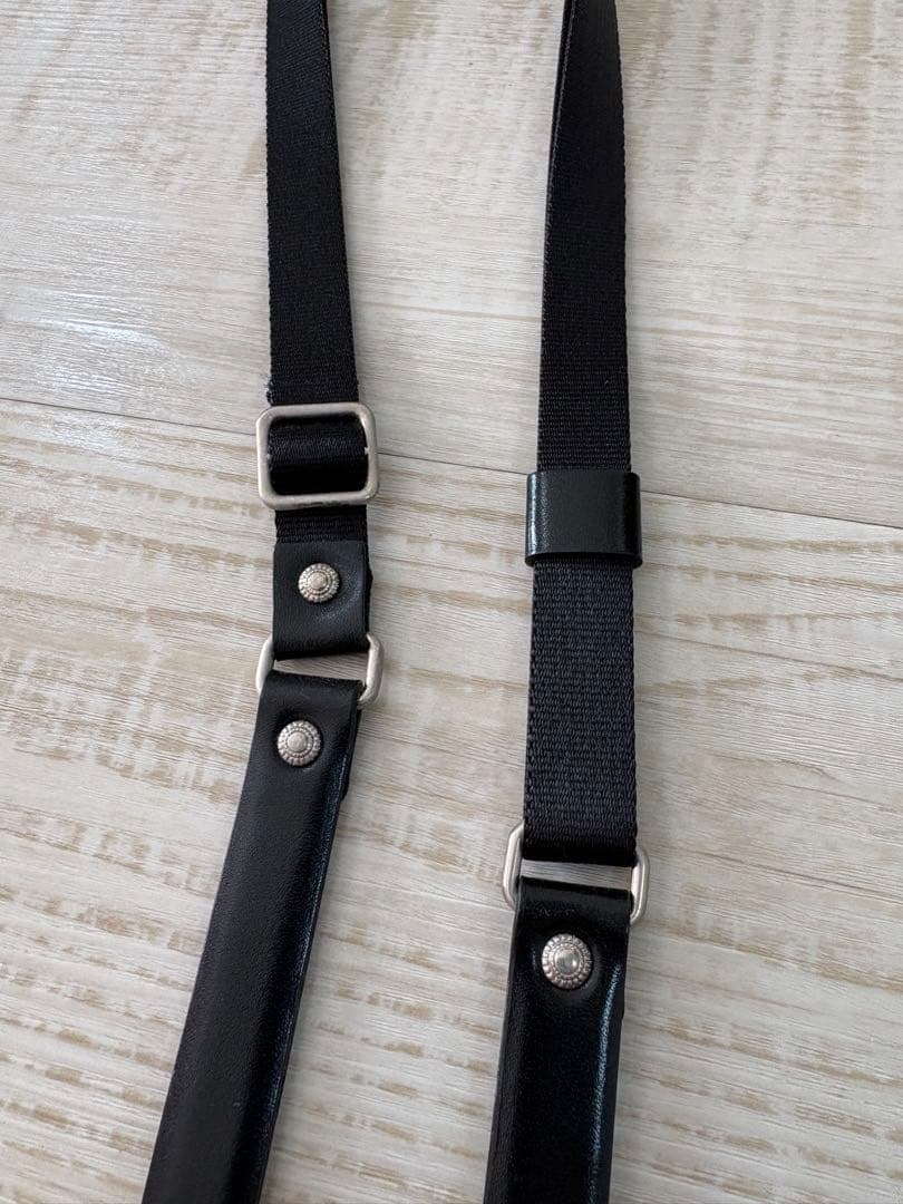 TOGA スマホ レザーショルダーストラップ ナイロン