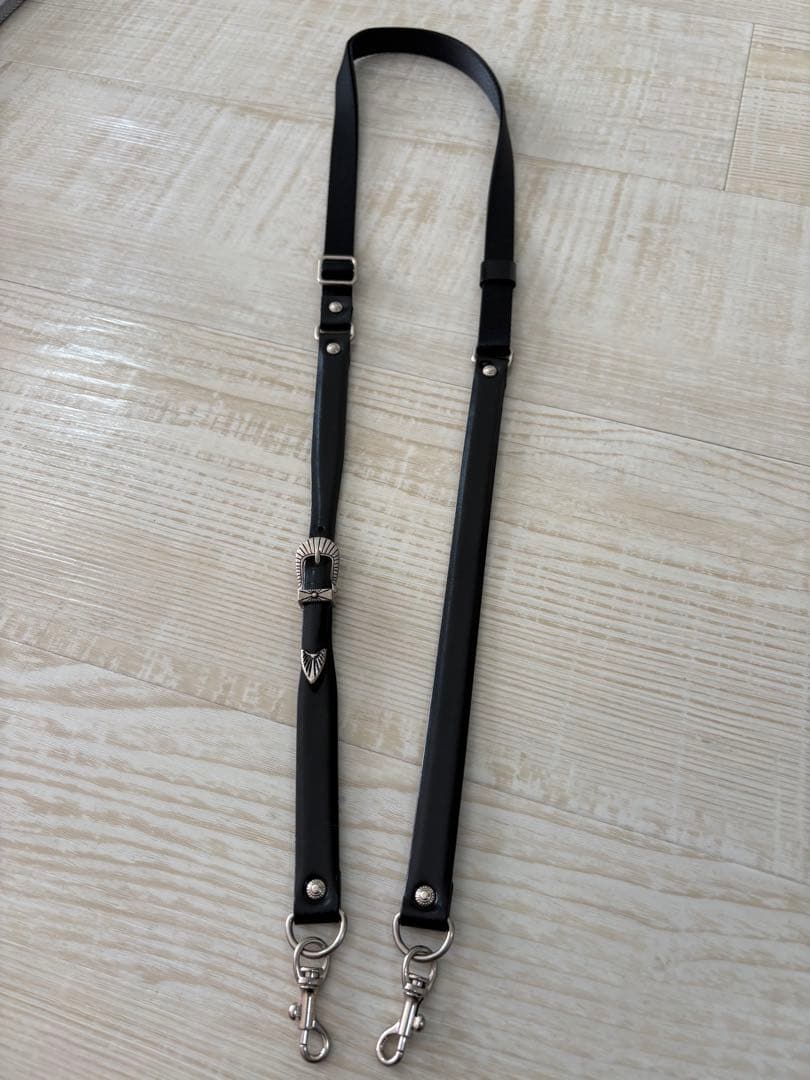 TOGA スマホ レザーショルダーストラップ ナイロン