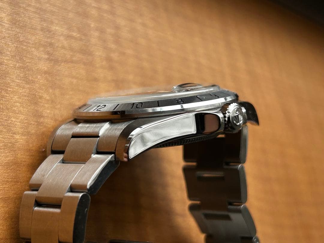 Hruodland メンズ自動腕時計 39mm GMT 機械式 20Bar 防水