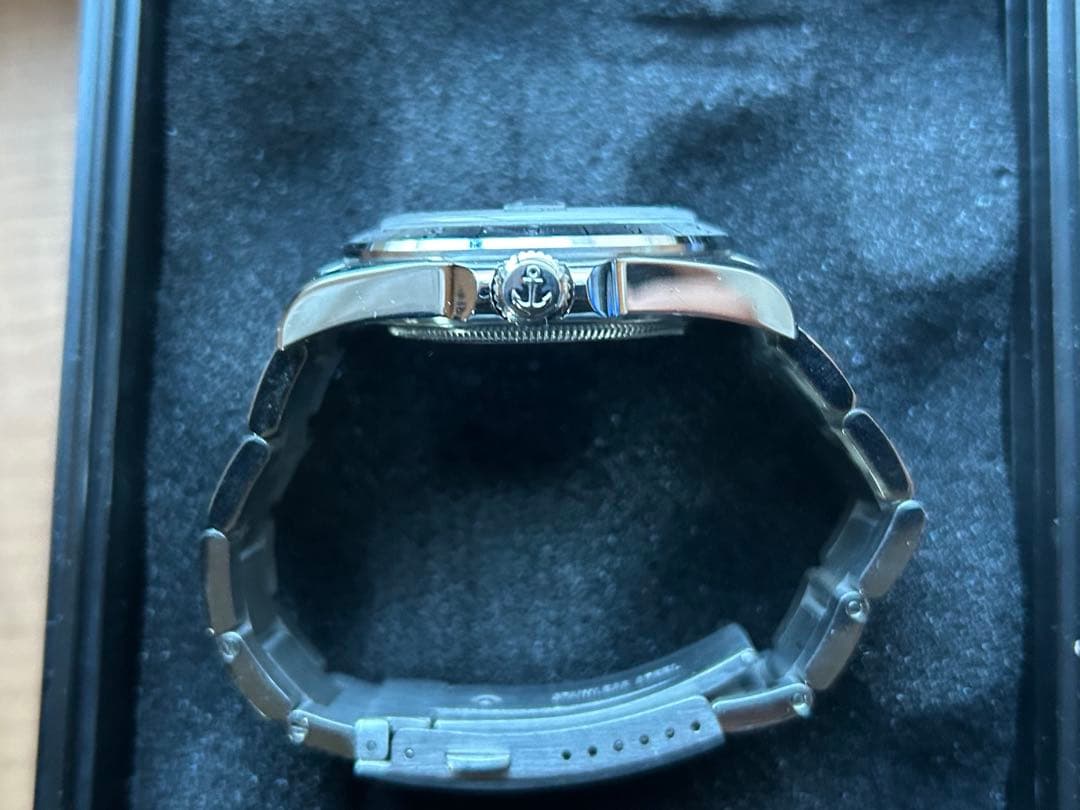Hruodland メンズ自動腕時計 39mm GMT 機械式 20Bar 防水