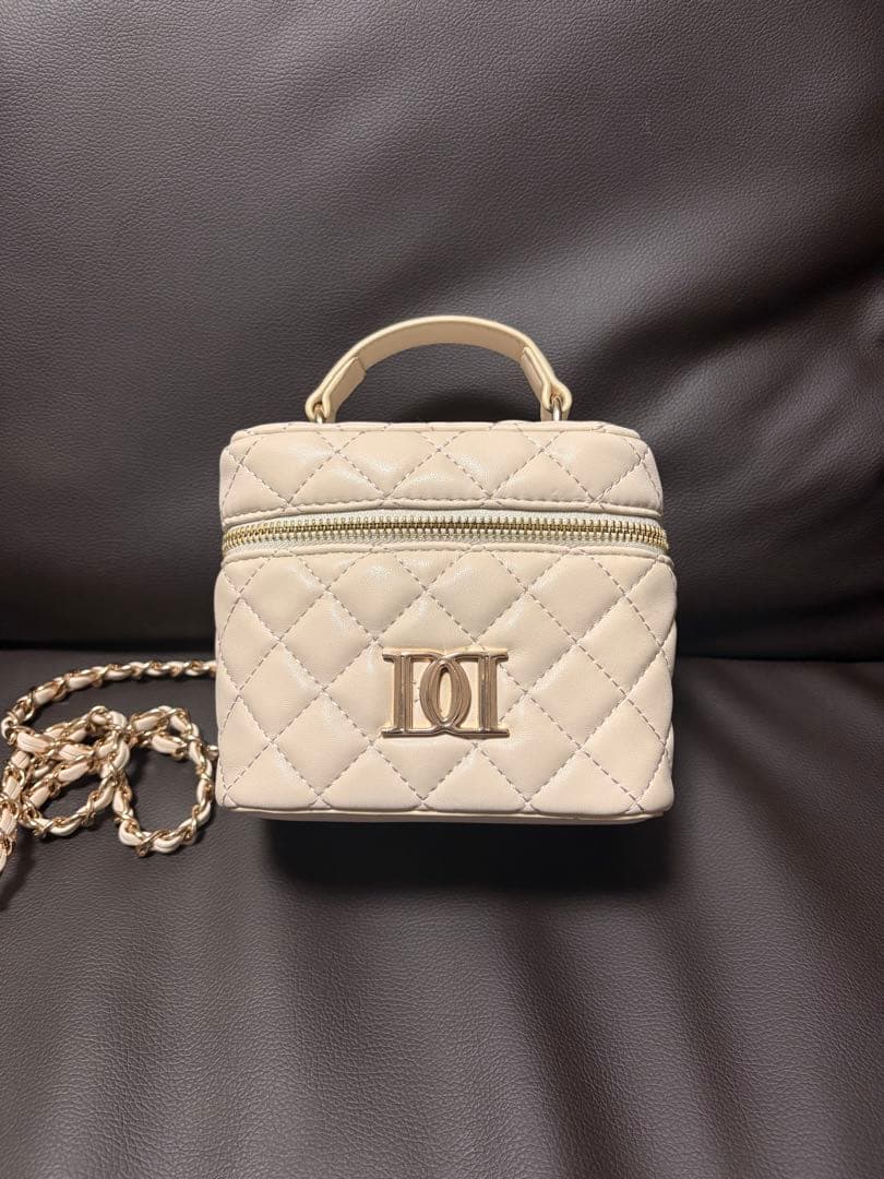 Darich キルティングショルダーバッグ ベージュ