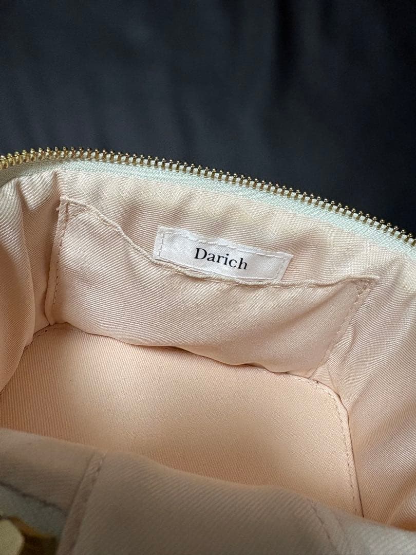 Darich キルティングショルダーバッグ ベージュ