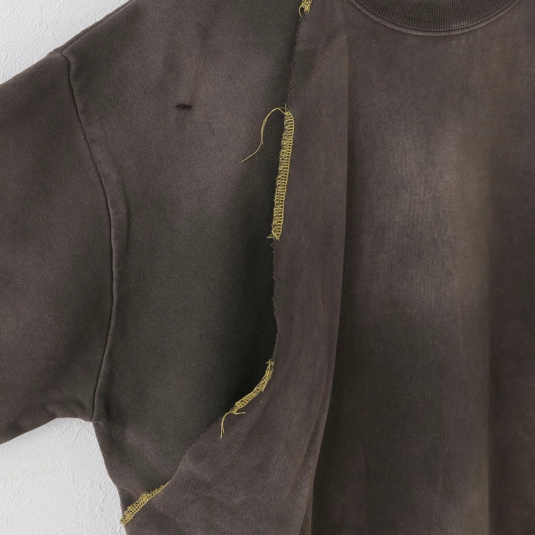 LAYAS/レイヤーズ　ダメージフウスウェット　ブラウン