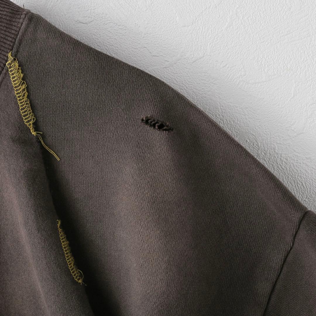 LAYAS/レイヤーズ　ダメージフウスウェット　ブラウン