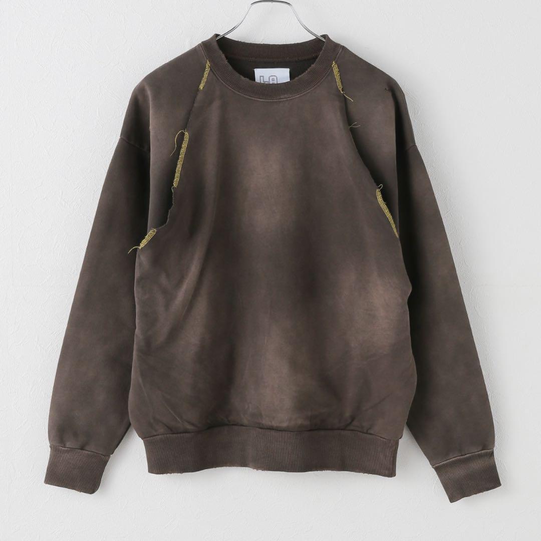 LAYAS/レイヤーズ　ダメージフウスウェット　ブラウン