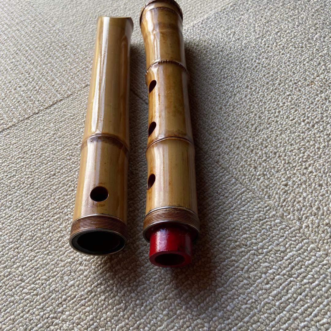 164 尺八　一尺六寸管　無銘