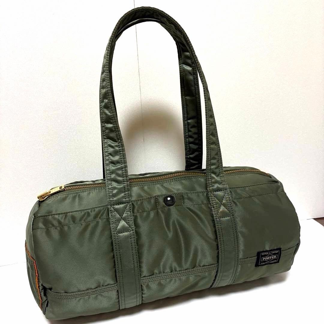 新品同様✨激レア ポーター タンカー ミニボストンバッグL セージ 吉田カバン