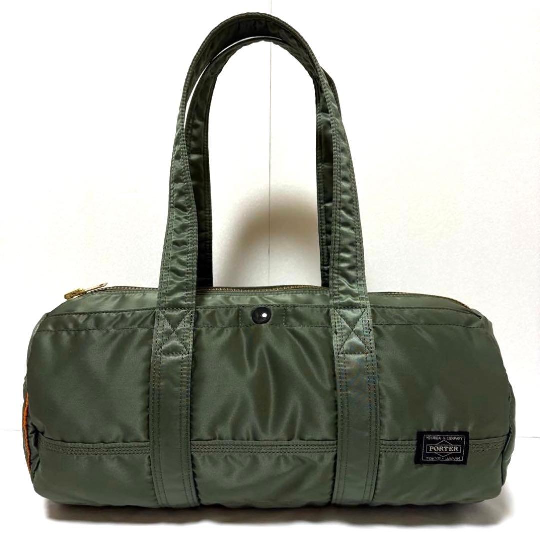 新品同様✨激レア ポーター タンカー ミニボストンバッグL セージ 吉田カバン