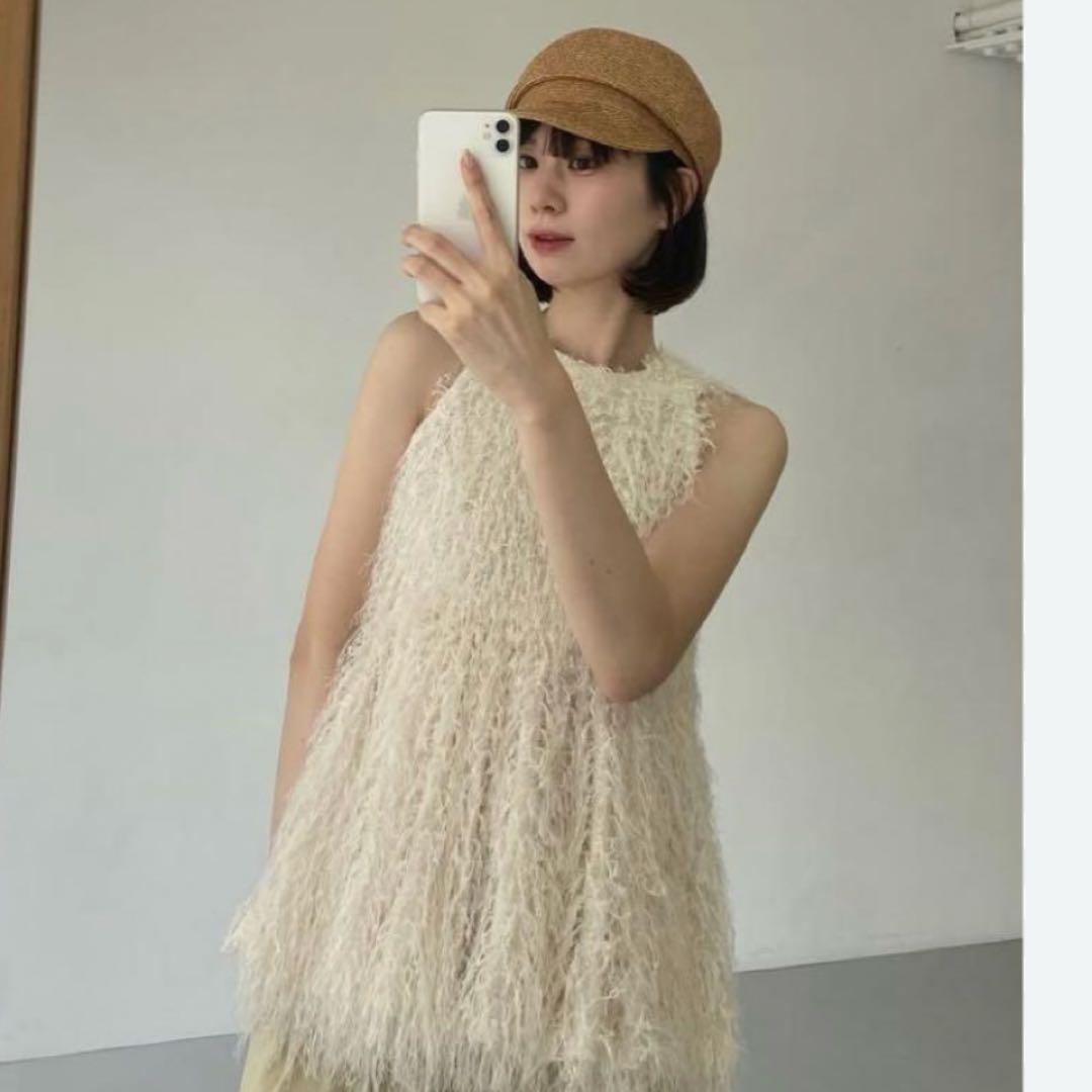 Acka エーシーケーエー アメスリフリンジトップス　sheller hyeon