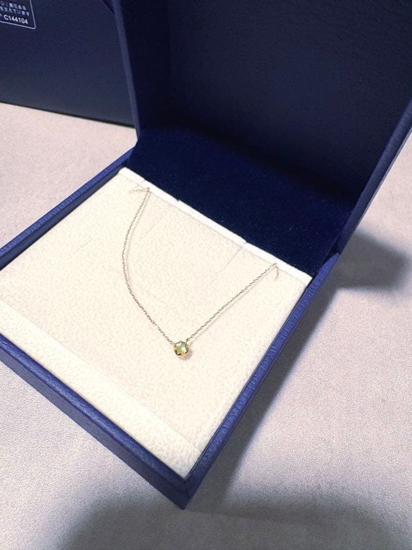 【最終値下げ　新品未使用！】VENDOME AOYAMA ペリドットネックレス