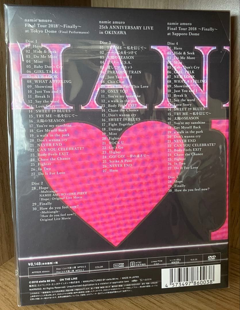 新品未開封！安室奈美恵/namie amuro Final Tour 2018