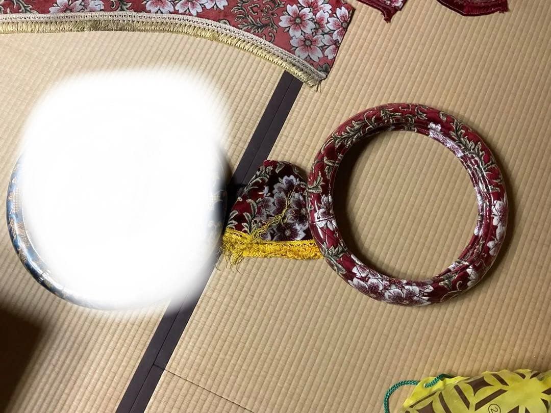 最終値下げ　ISUZU ファイブスターギガ　内装9点セット　金華山　雅　桜レッド