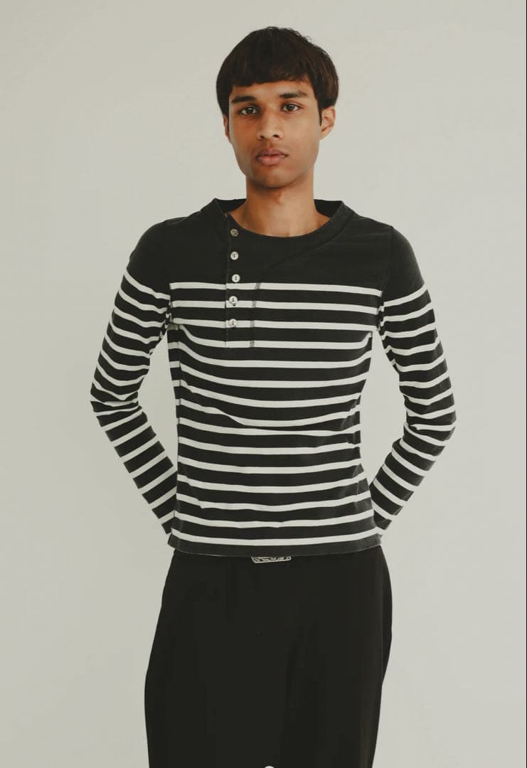 Jean Paul GAULTIER HOMME ボーダーカットソー